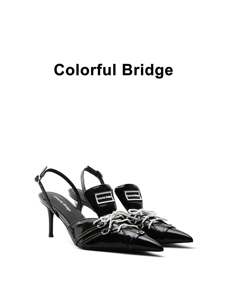 COLORFULBRIDGE 丨F1レーシングシリーズデザイナースポーツハイヒール