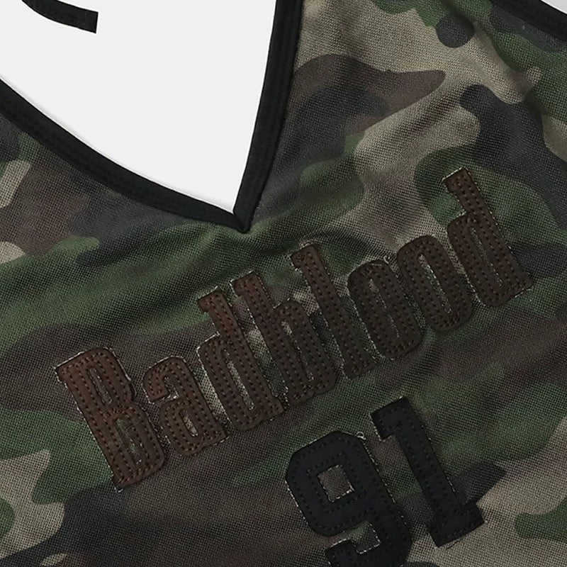 BADBLOOD バックレストップス/ショートパンツ