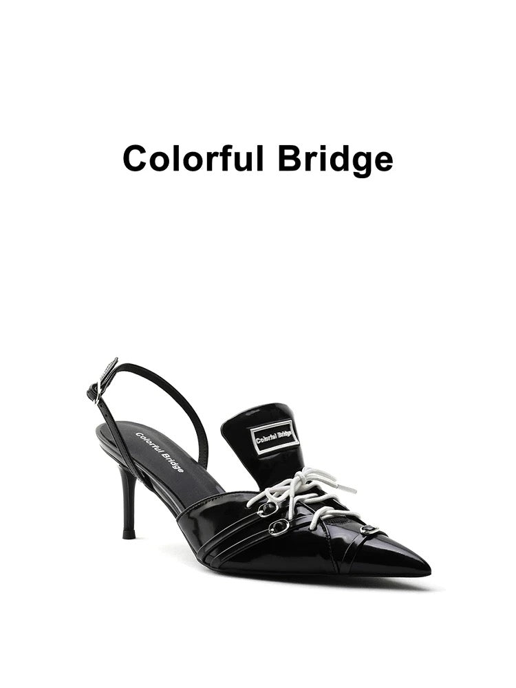 COLORFULBRIDGE 丨F1レーシングシリーズデザイナースポーツハイヒール
