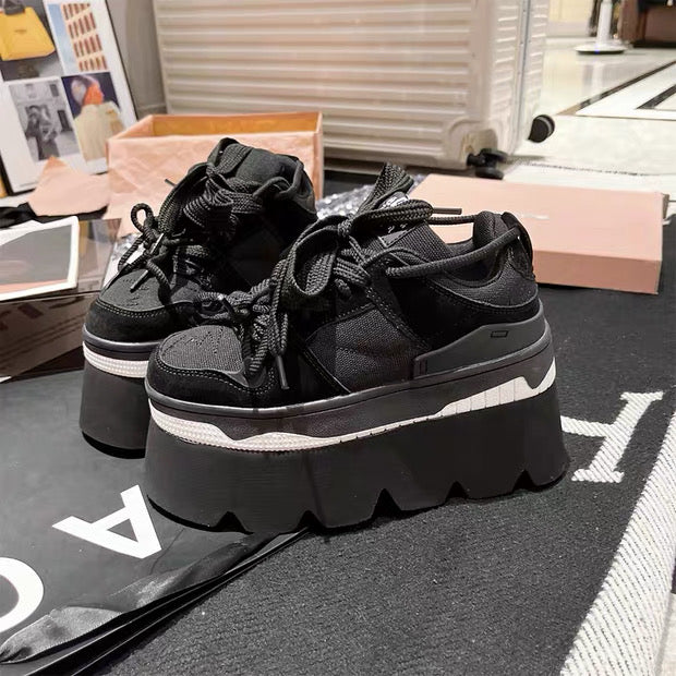 高さアップ9cmプラットフォームシューズ