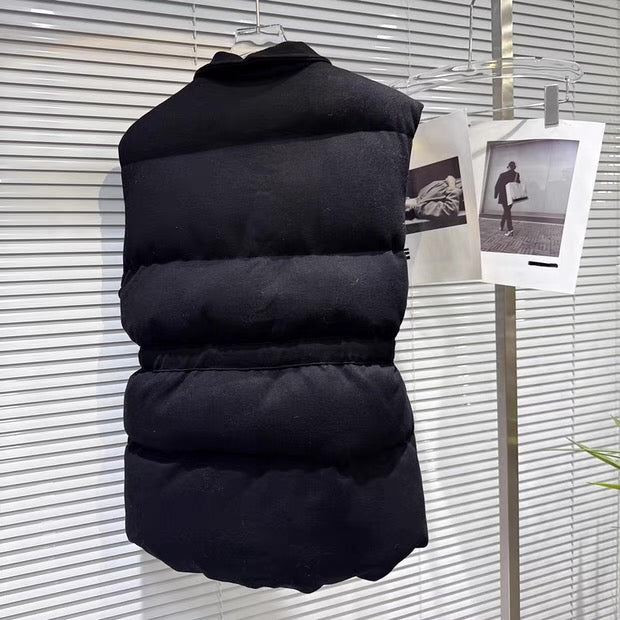 ウエストタイプラッシュコットンベスト