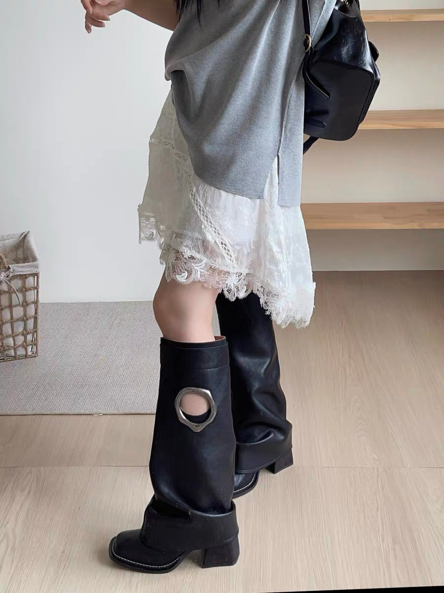 レトロウエスタンカウボーイブーツ