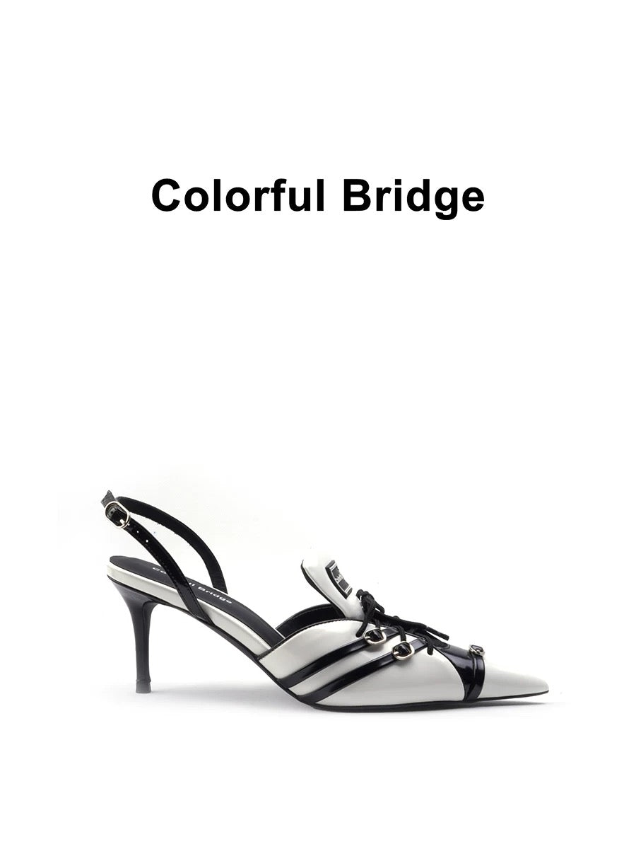 COLORFULBRIDGE 丨F1レーシングシリーズデザイナースポーツハイヒール