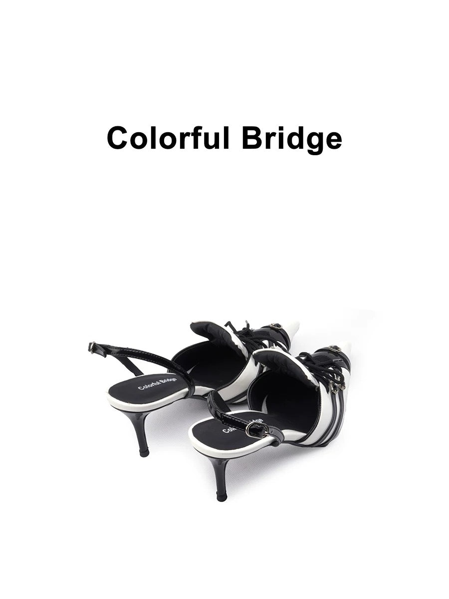 COLORFULBRIDGE 丨F1レーシングシリーズデザイナースポーツハイヒール