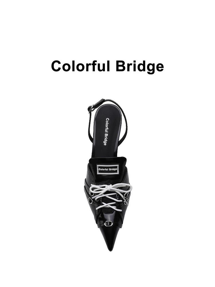 COLORFULBRIDGE 丨F1レーシングシリーズデザイナースポーツハイヒール
