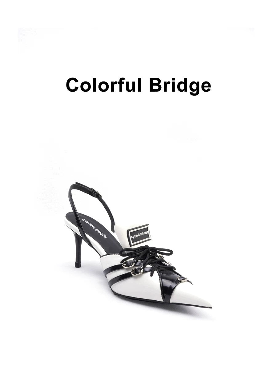COLORFULBRIDGE 丨F1レーシングシリーズデザイナースポーツハイヒール