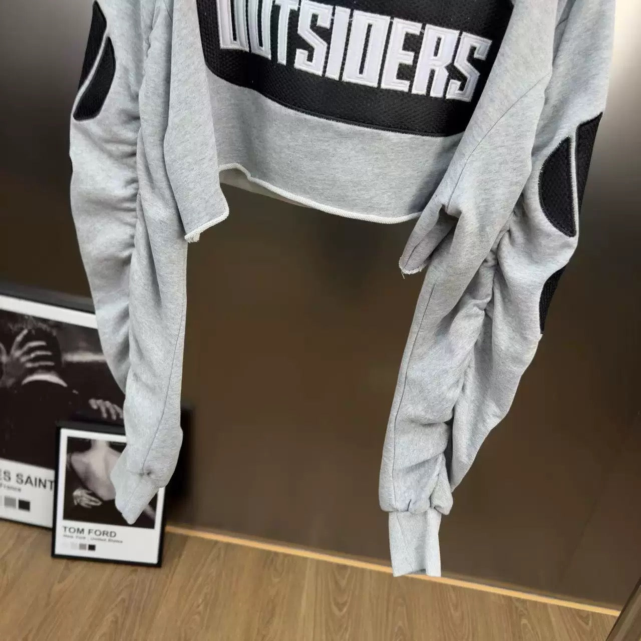 スウェットシャツショートスカートセットアップ