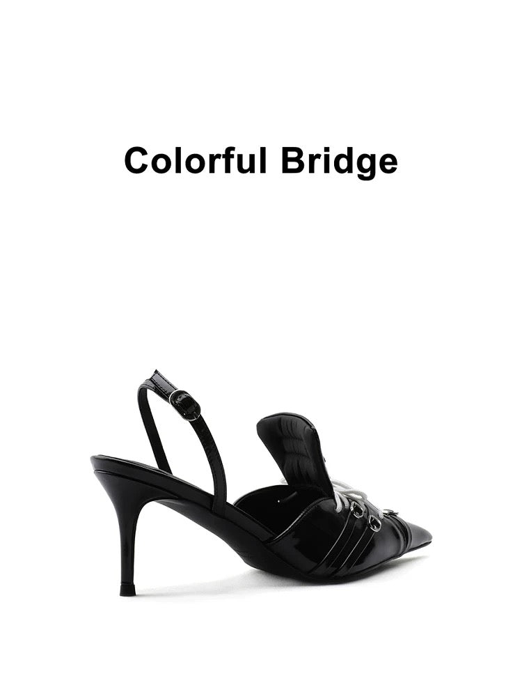 COLORFULBRIDGE 丨F1レーシングシリーズデザイナースポーツハイヒール
