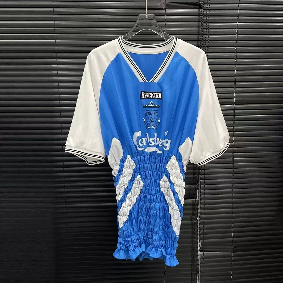 レタープリントスポーツデザインワンピース